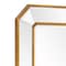 Homeroots Recatngle Gold Leaf Mirror with Angled Corners Frame 383725 - alternate 2